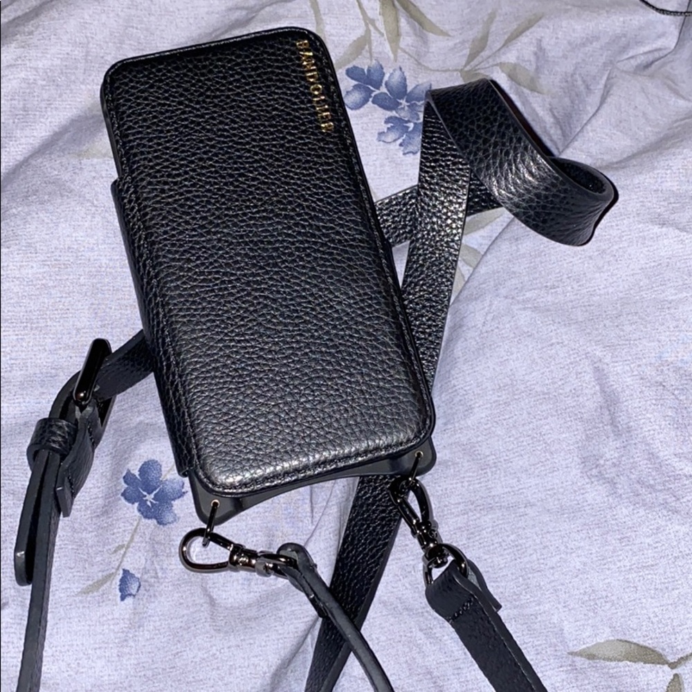 Bandolier Hailey Folio Pebble leather IPhone XSMAX